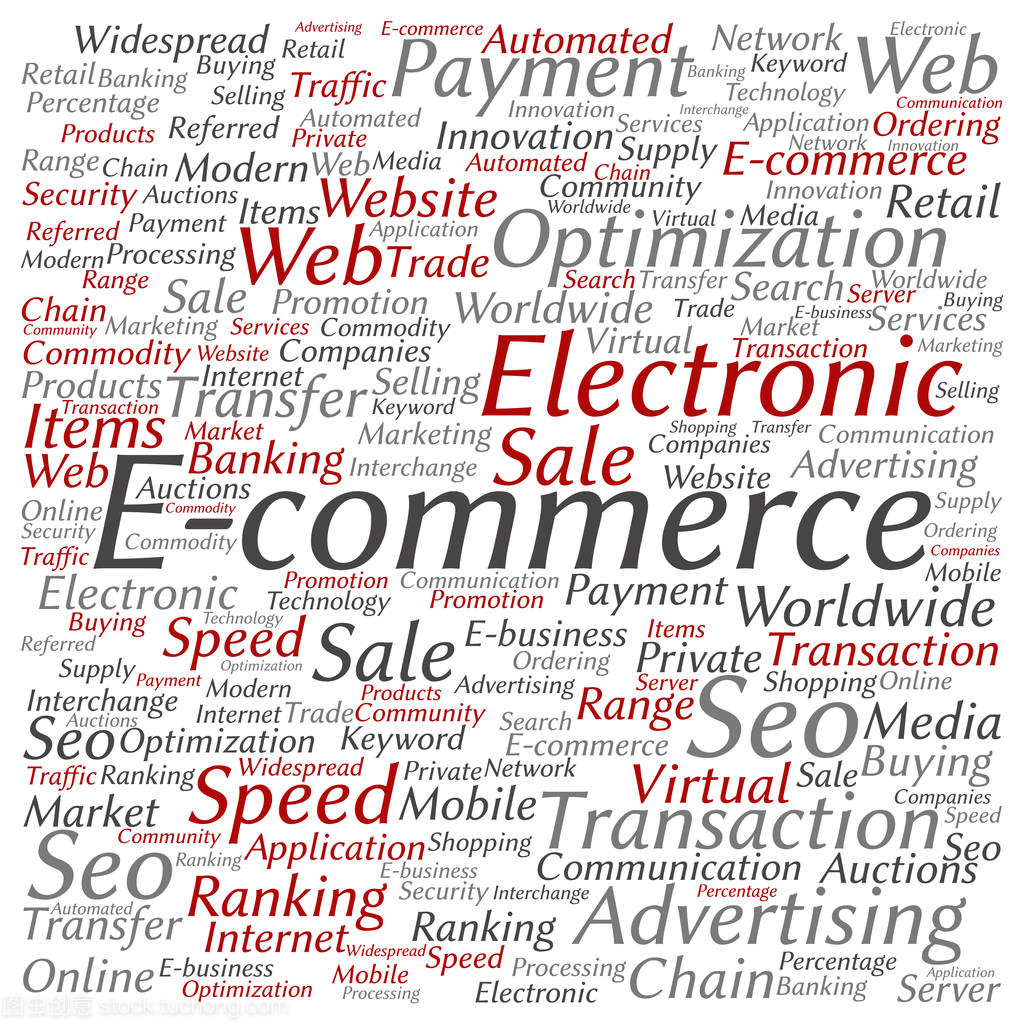 电子商务概念电子销售